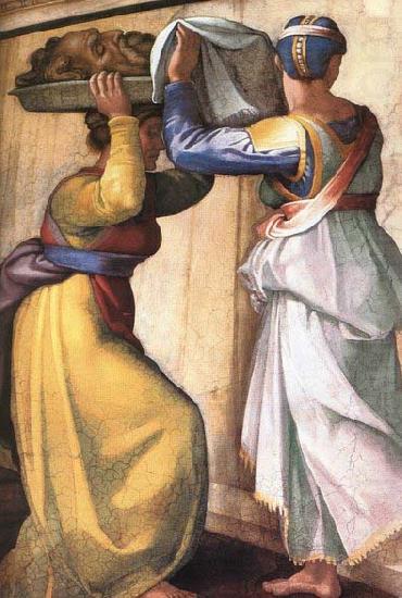 Judith and Holofernes, Michelangelo Buonarroti